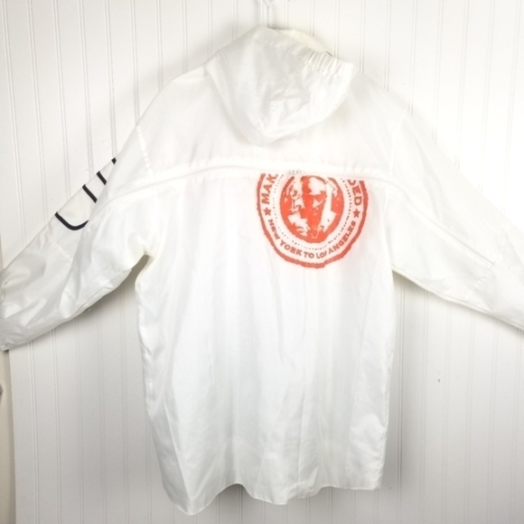 Makaveli Branded Y2K Full Zip Windbreaker Jacket Oversized Hood Tupac Graphic - Picture 4 of 16